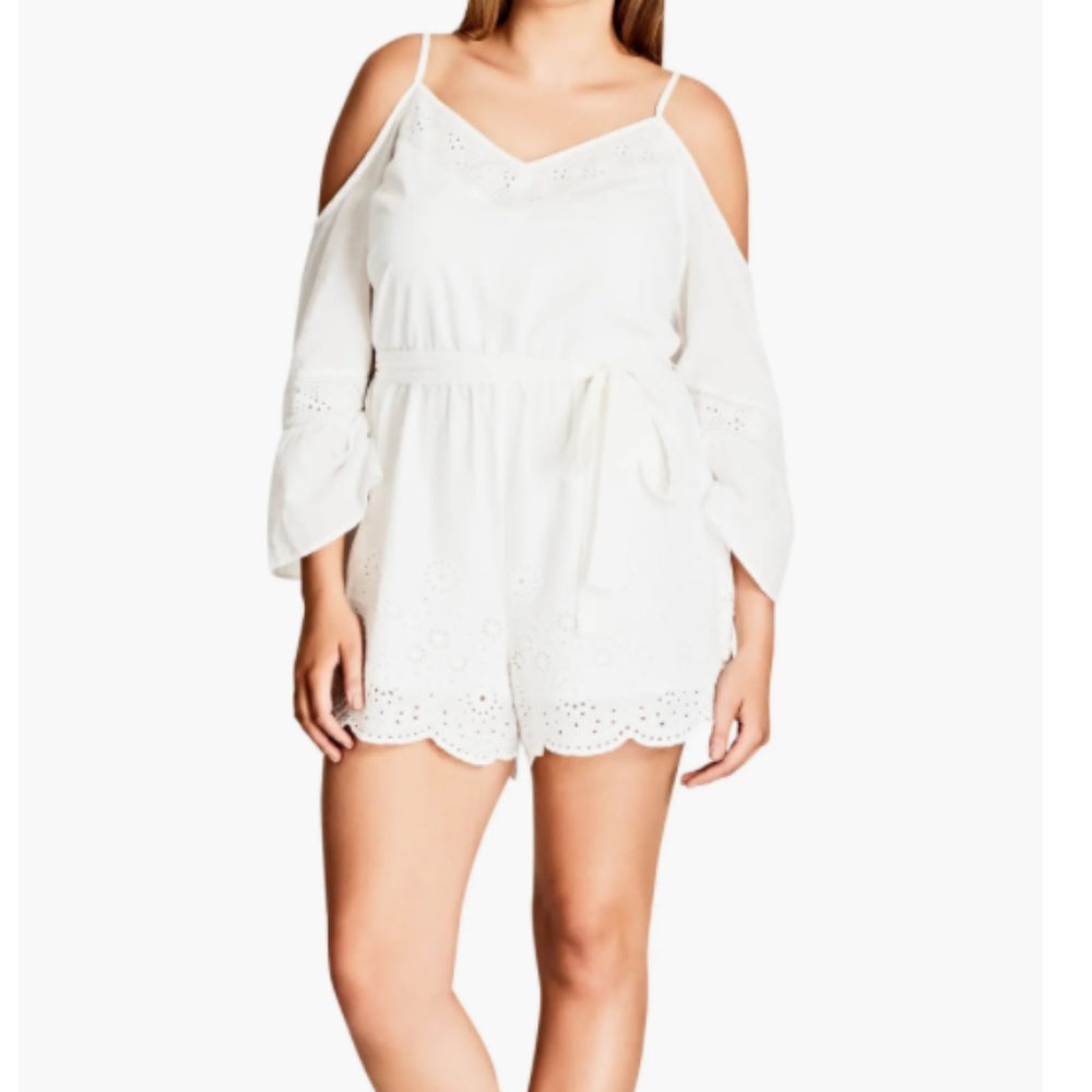 City Chic Innocence Romper/Playsuit